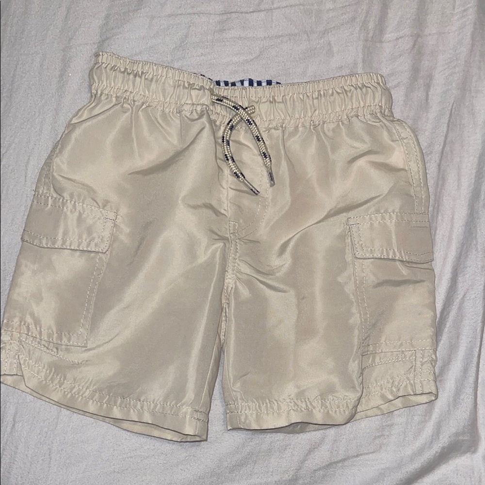 Cotton On Kids Beige Cargo Shorts